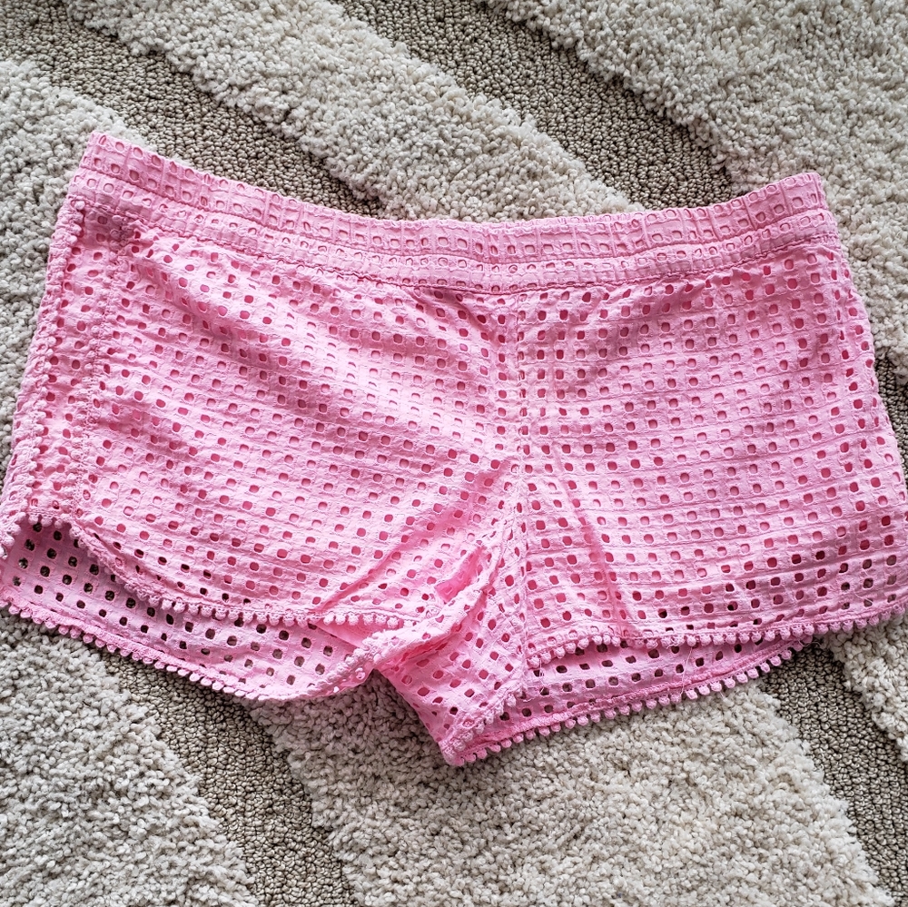 Lily for Target pink eyelet shorts